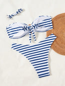 Promoção - Biquíni Listrado com Fivela