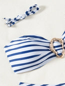 Promoção - Biquíni Listrado com Fivela