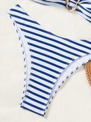 Promoção - Biquíni Listrado com Fivela